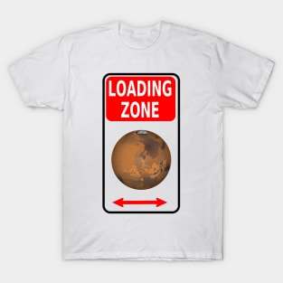 Colonize Mars Landing Zone T-Shirt